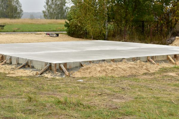 Concrete Base Installation in Sterling