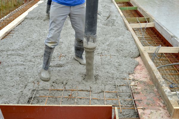 Concrete Base Construction in Sterling