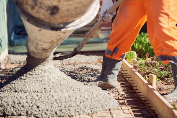 Poured Concrete Installation in Sterling