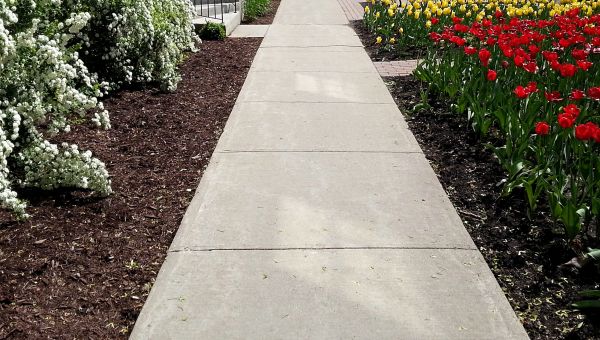 Cement Sidewalk Installation in Sterling