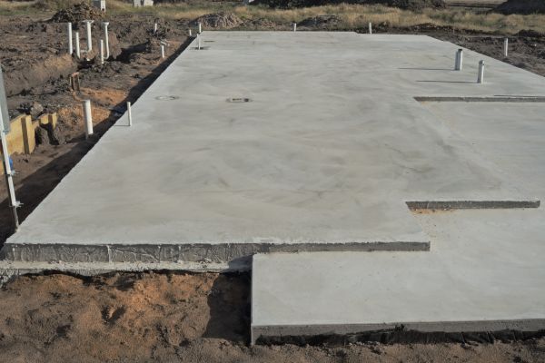 Cement Foundation Installation in Sterling