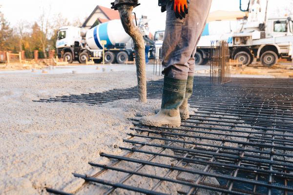 Poured Foundation Installation in Sterling