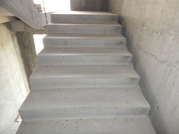 Poured Stair Construction in Sterling