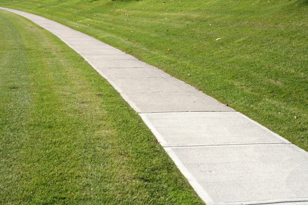 Sidewalk Enlargement in Sterling