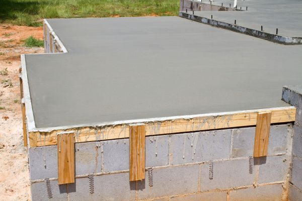 Concrete Slab Installation in Sterling