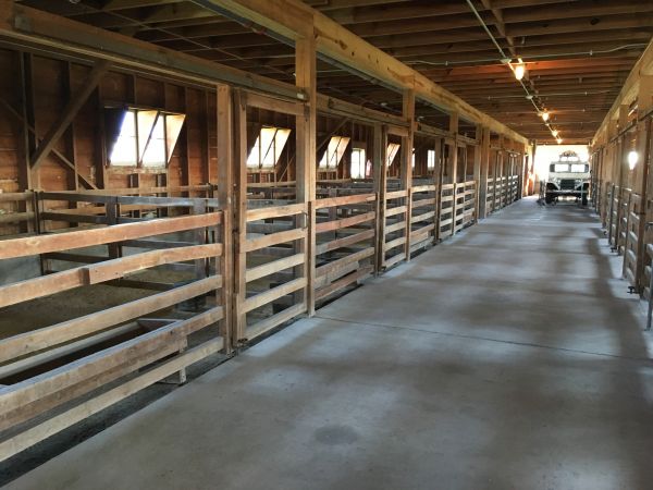 Barn Slab Construction in Sterling