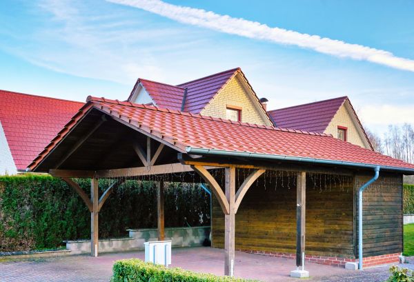 Carport Base Construction in Sterling