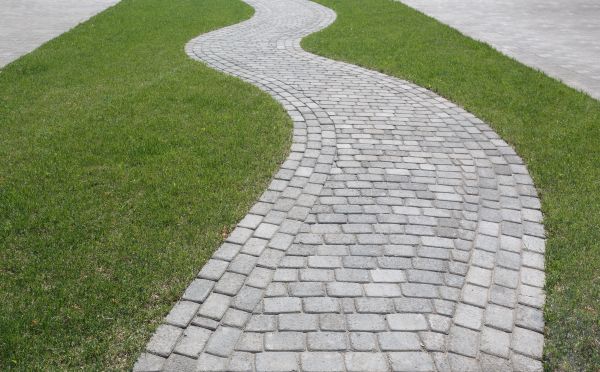 Footpath Paving in Sterling