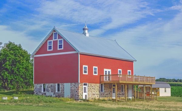 Barn Foundation Pouring in Sterling