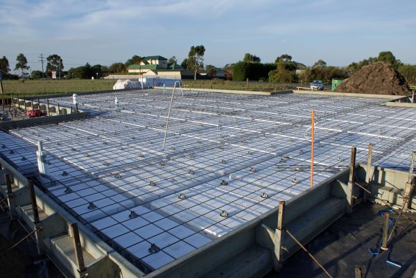 Barn Pad Construction in Sterling
