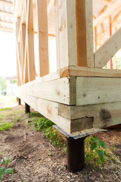 Barn Footing Construction in Sterling