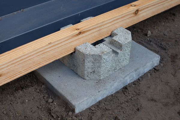 Deck Footing Construction in Sterling