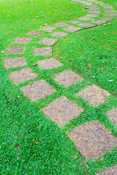 Backyard Pathway Construction in Sterling
