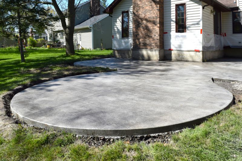 Cement Patio Installation