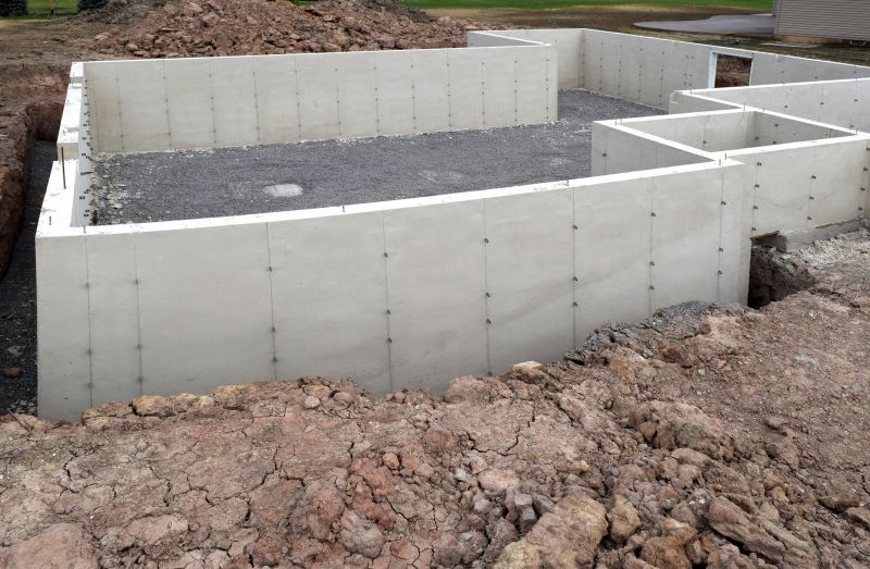 Foundation Wall Pouring