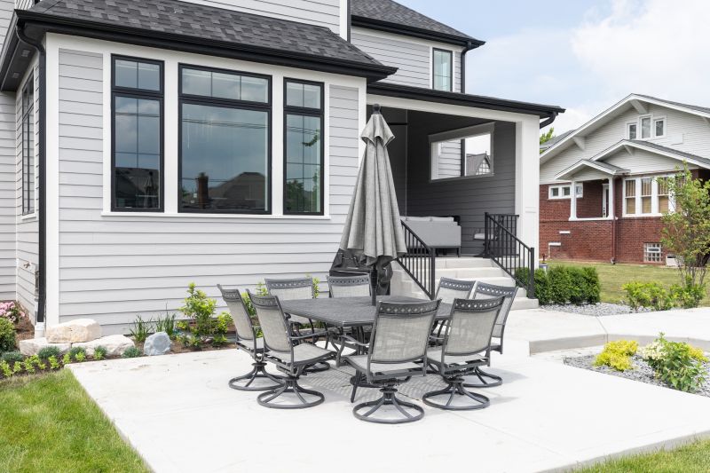 Patio Concrete Pouring detail